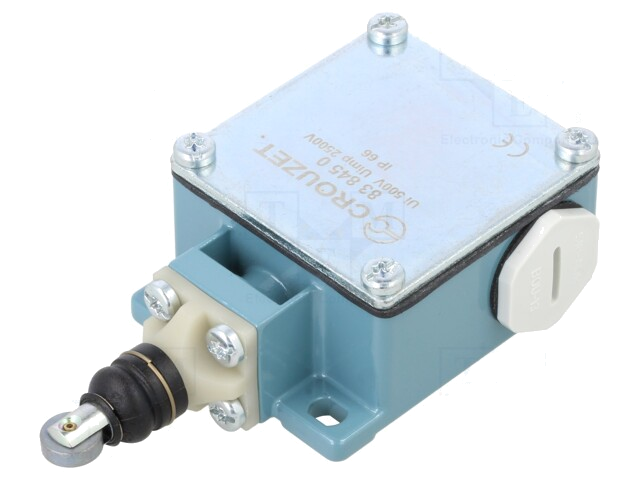 Eindschakelaar; IP66; -10÷70°C; Bel.AC @R: 3A/240VAC Eindschakelaar; IP66; -10÷70°C; Bel.AC @R: 3A/240VAC